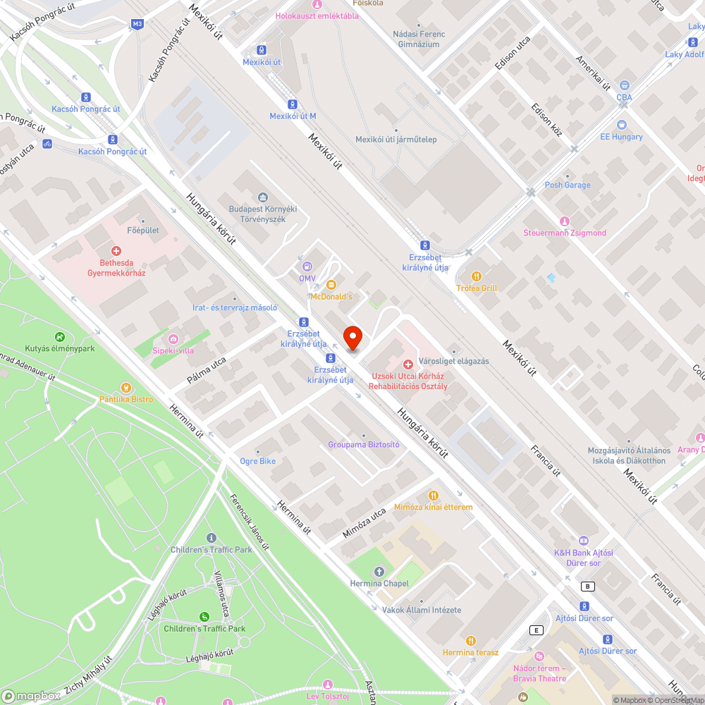 Törött szemetes bejelentés helye