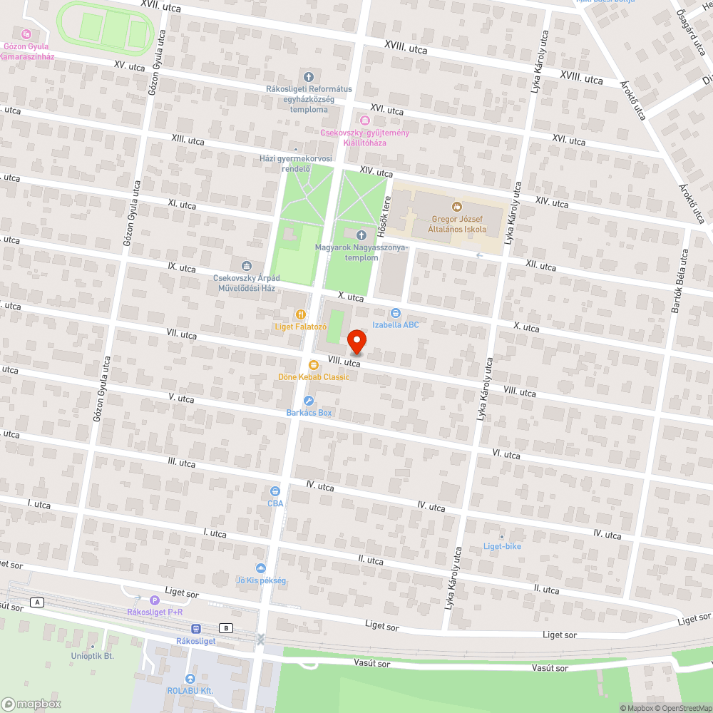 Balesetveszélyes járda bejelentés helye