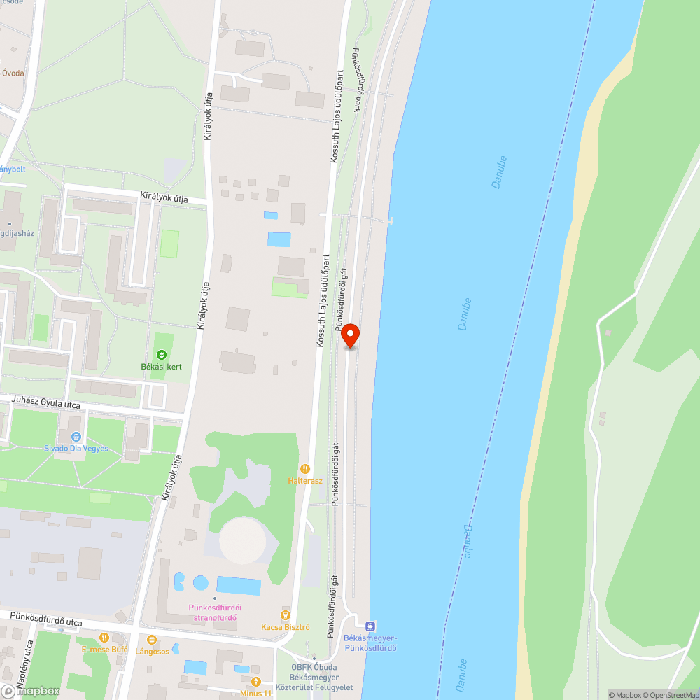 Az összes padot kiemelték bejelentés helye