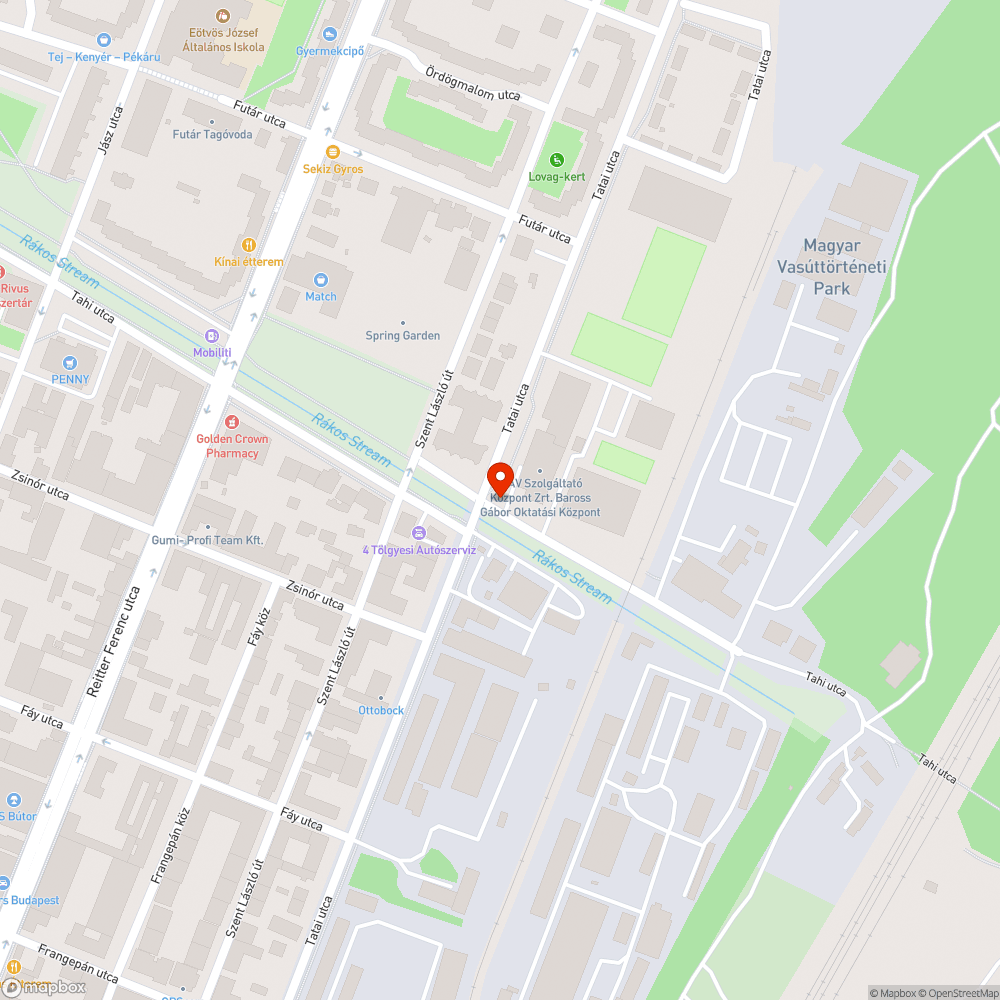 Szegélysüllyesztés hiánya a Tahi és Tatai sarkon bejelentés helye