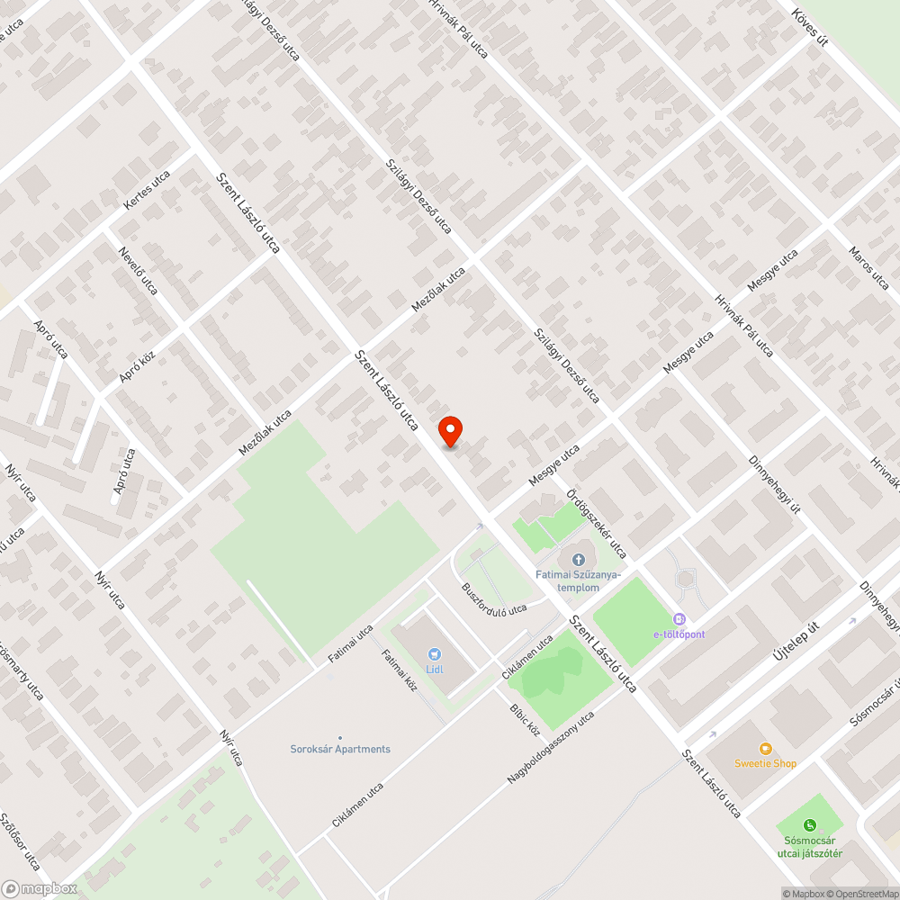 Instabil tàbla bejelentés helye