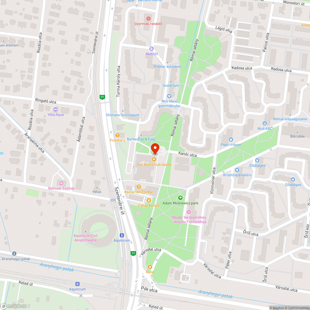 Törött pad bejelentés helye