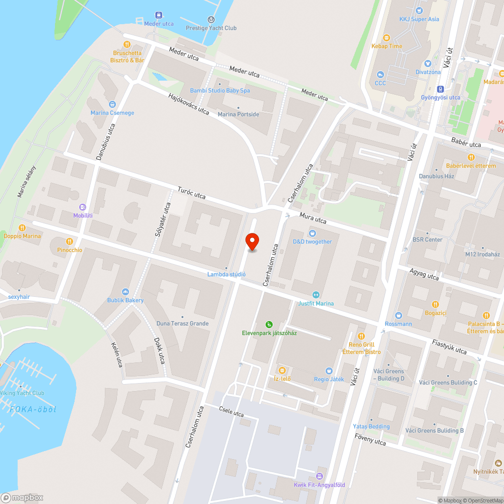 Építési munkálatok miatti por és zajterhelés a Cserhalom utcában bejelentés helye