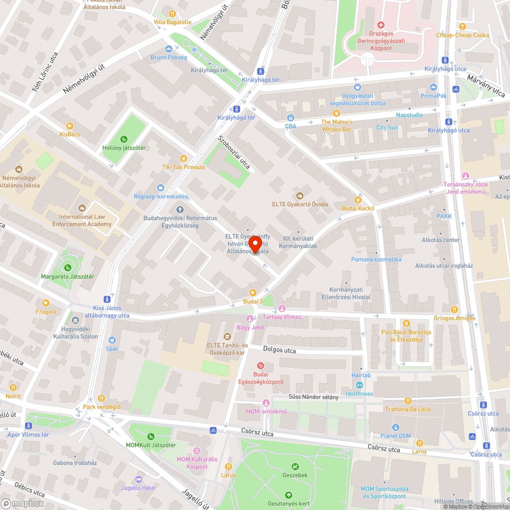 Kutya kaka szemetes bejelentés helye