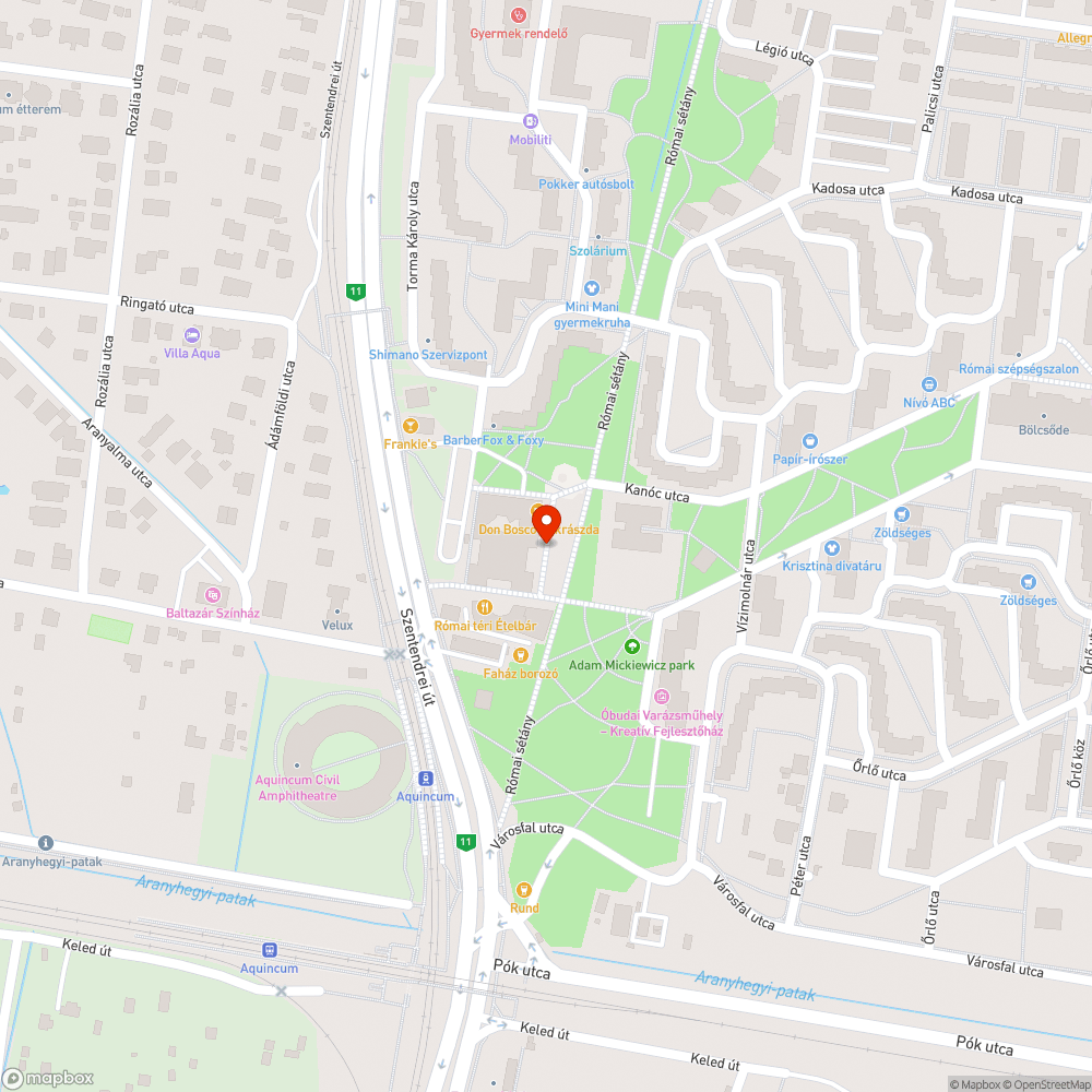 Elferdült villanyoszlop bejelentés helye