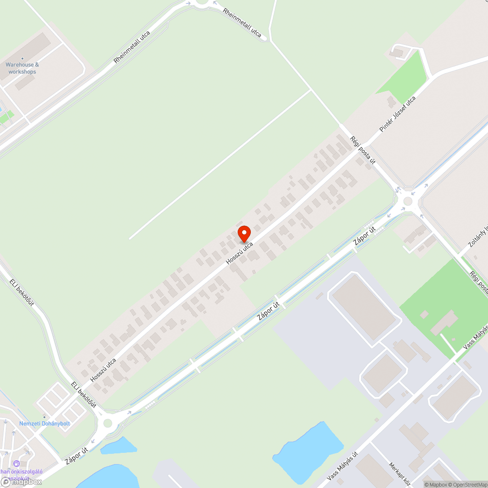 32 kátyú 500m-en belül bejelentés helye