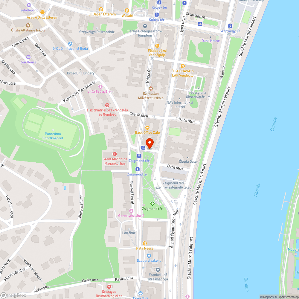 Járdán parkolás bejelentés helye