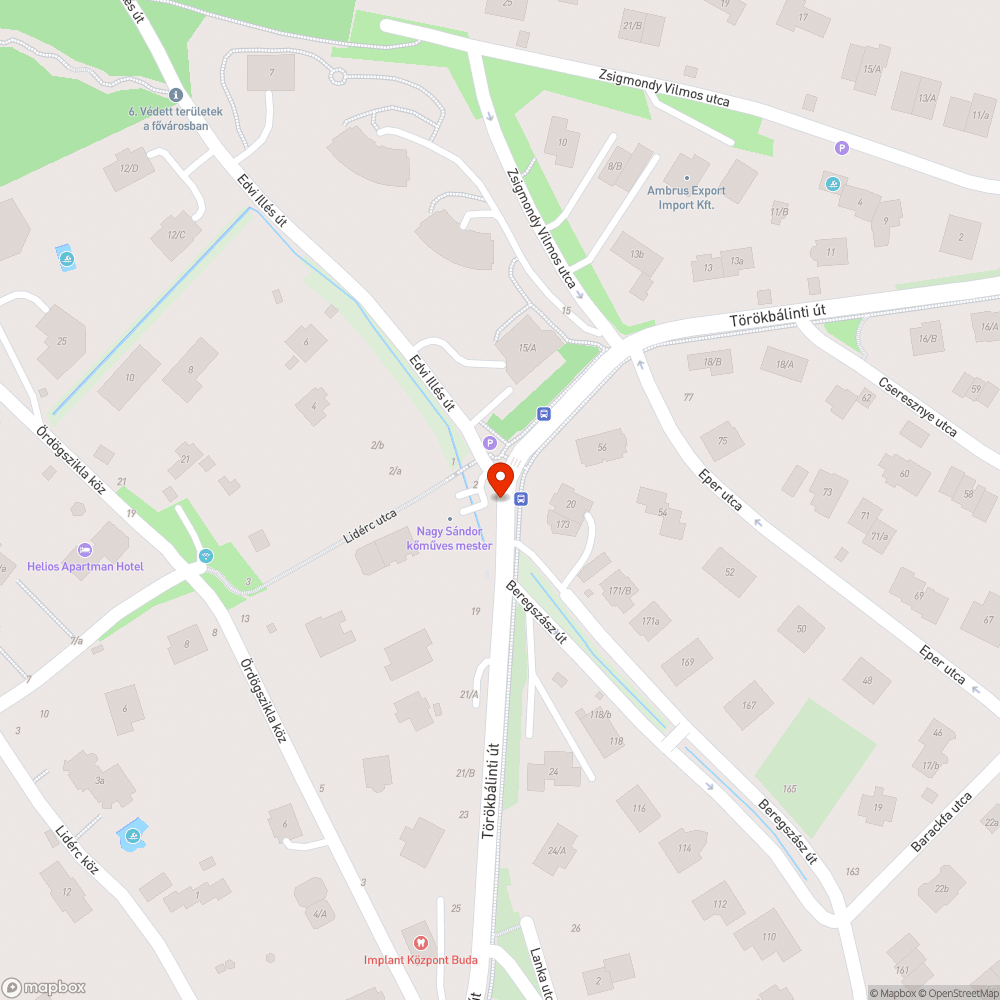 kátyú bejelentés helye