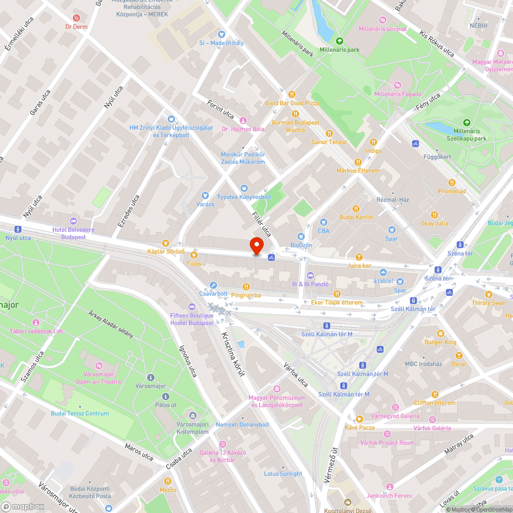 Torlasz a kerékpárúton bejelentés helye