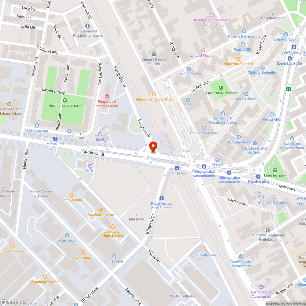 Bicikliút felfestése hiányzik bejelentés helye