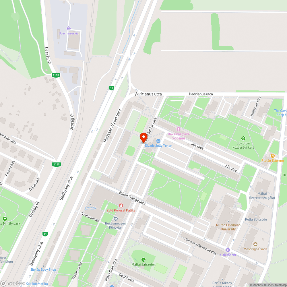 Hangos sípolás bejelentés helye