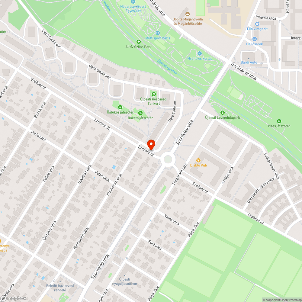 betört üveg a buszmegállóban bejelentés helye