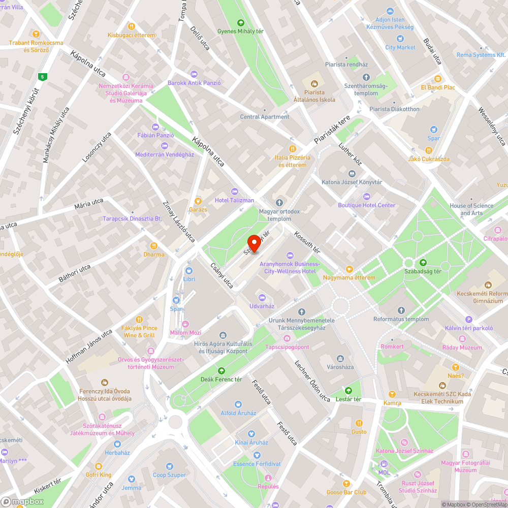 Elhanyagolt, balesetveszélyes, városképet romboló buszállomás a Széchenyi téren bejelentés helye