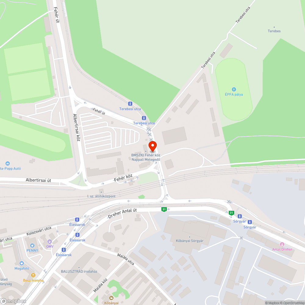 Ottmaradt oszlopcsonk bejelentés helye