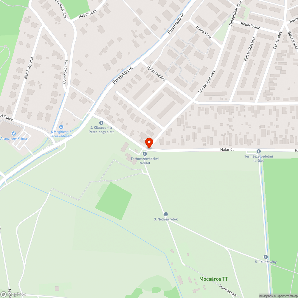 Beláthatatlan kereszteződés bejelentés helye