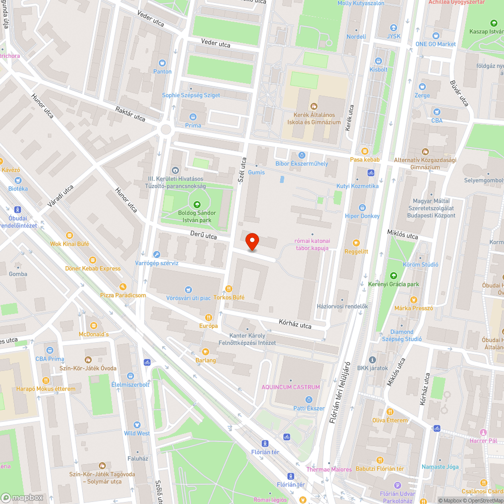 Ket katyu bejelentés helye