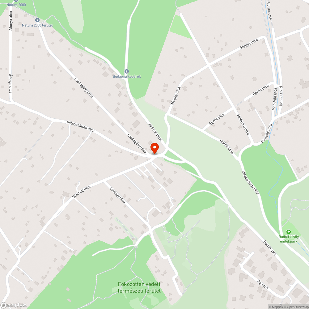 Illegális szemétkupac bejelentés helye