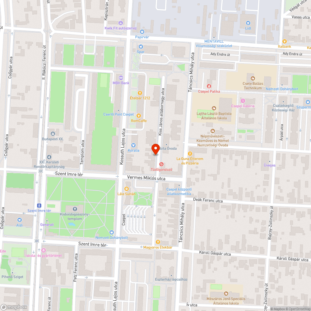 Vízelvezető dugulás bejelentés helye