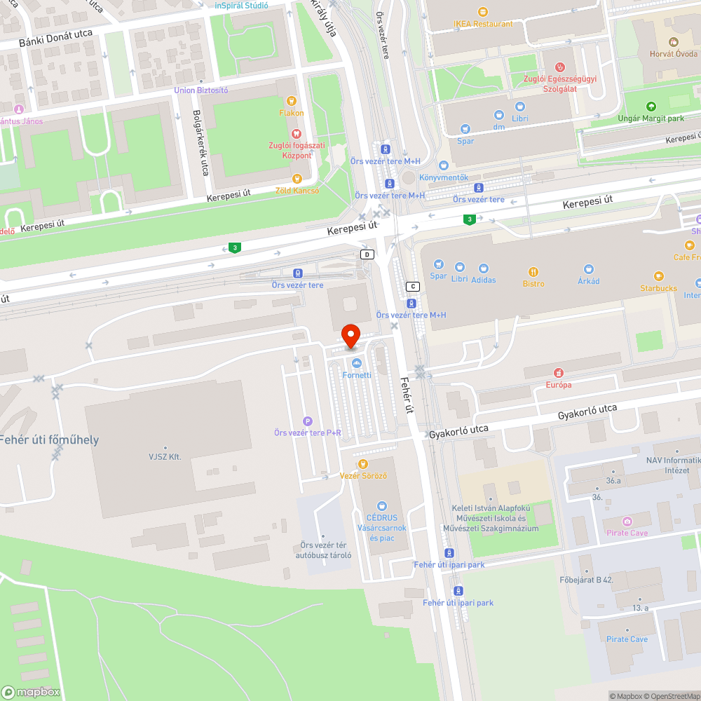 Pollerek bejelentés helye