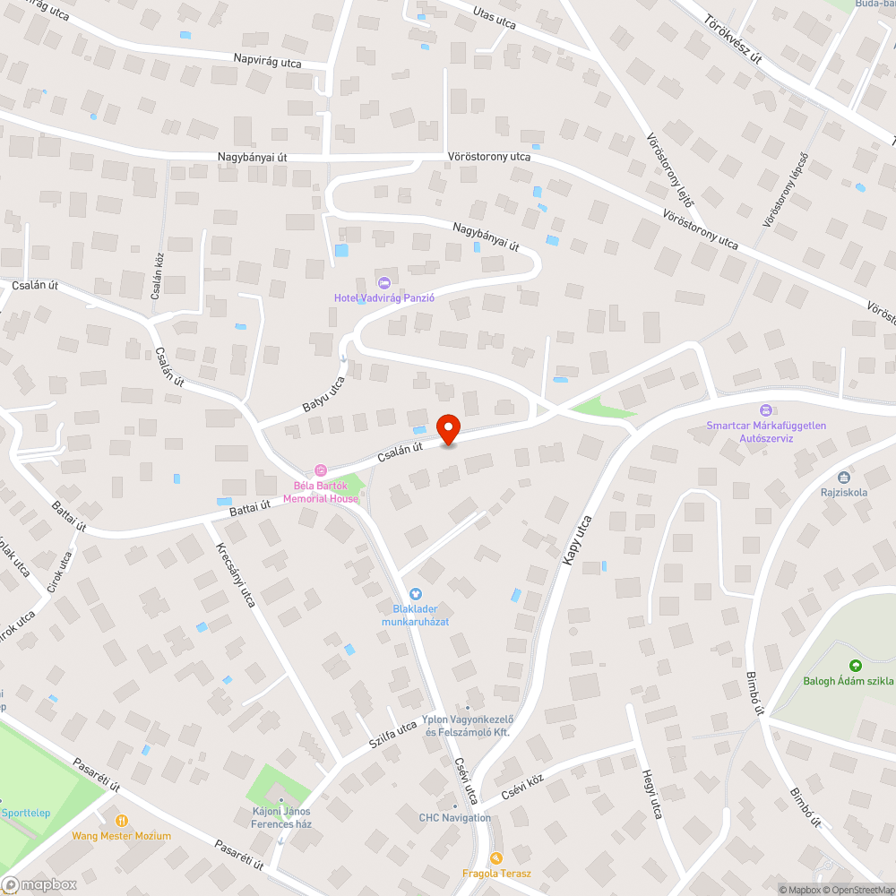 Zöldfelületen parkolás bejelentés helye