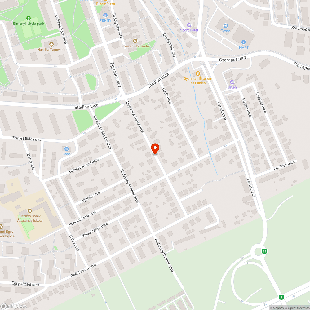 Szabálytalan parkolás bejelentés helye