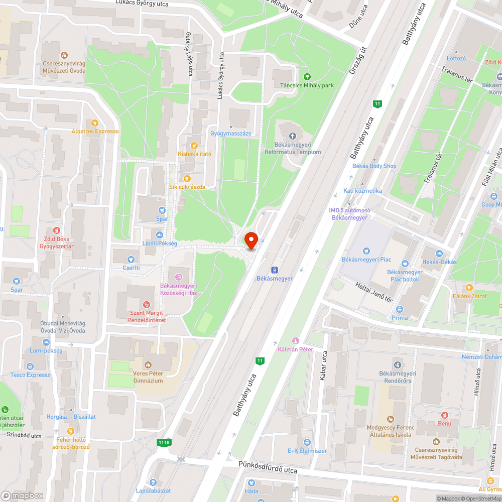 Elmozdult vízelvezető-árok rácsok bejelentés helye