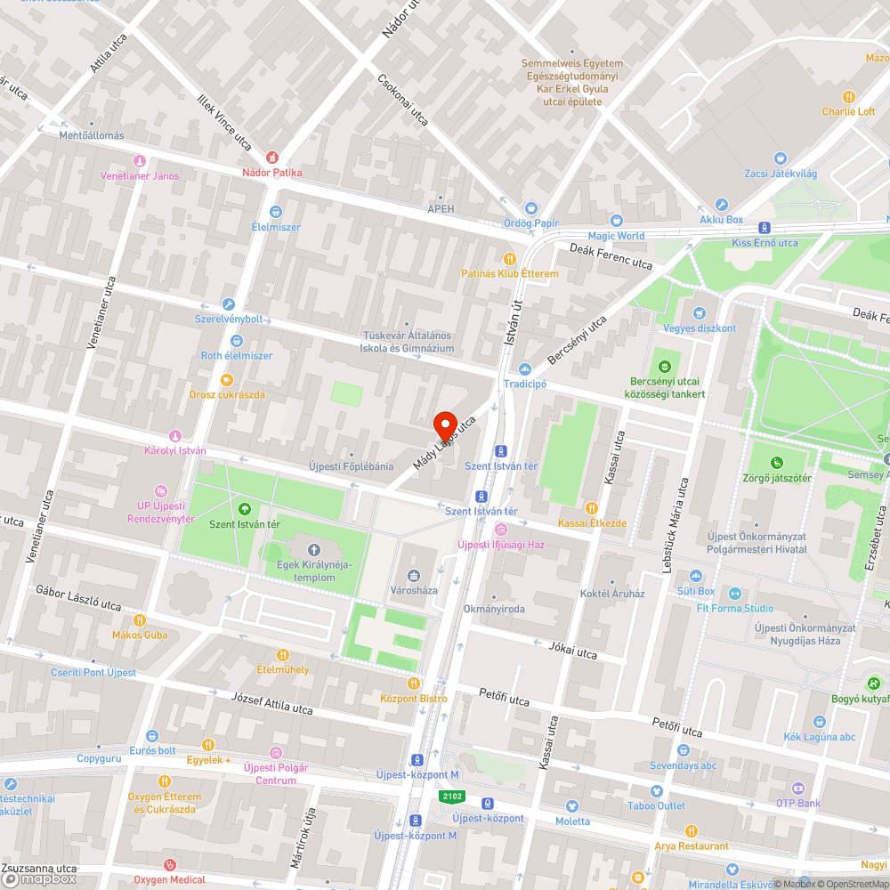 1. számú posta csomagátvételi pontjának akadálymentesítése bejelentés helye