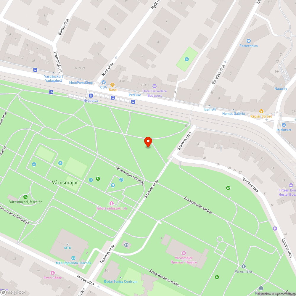 Foszlò tèrkövek bejelentés helye