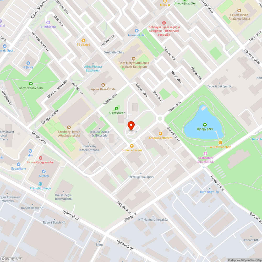 Elhagyott autó? bejelentés helye