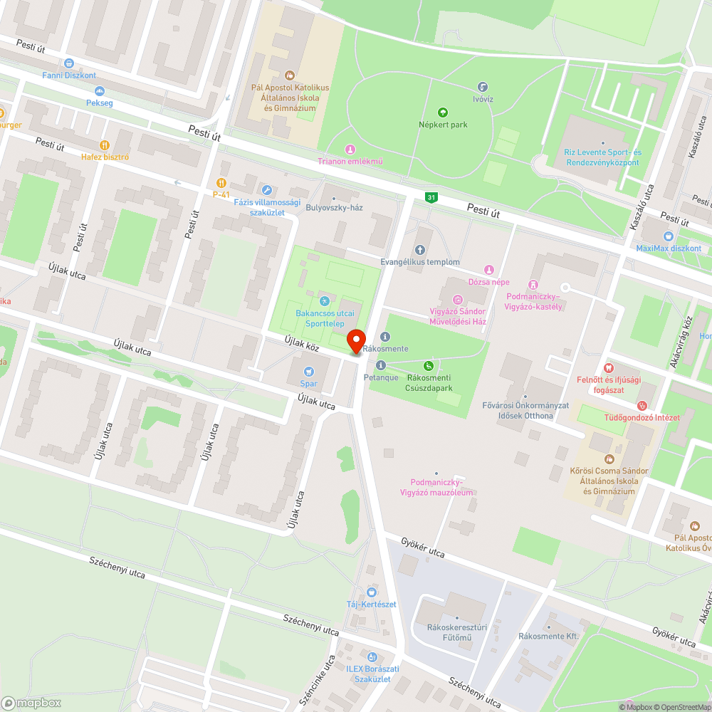 Törött lépcső bejelentés helye