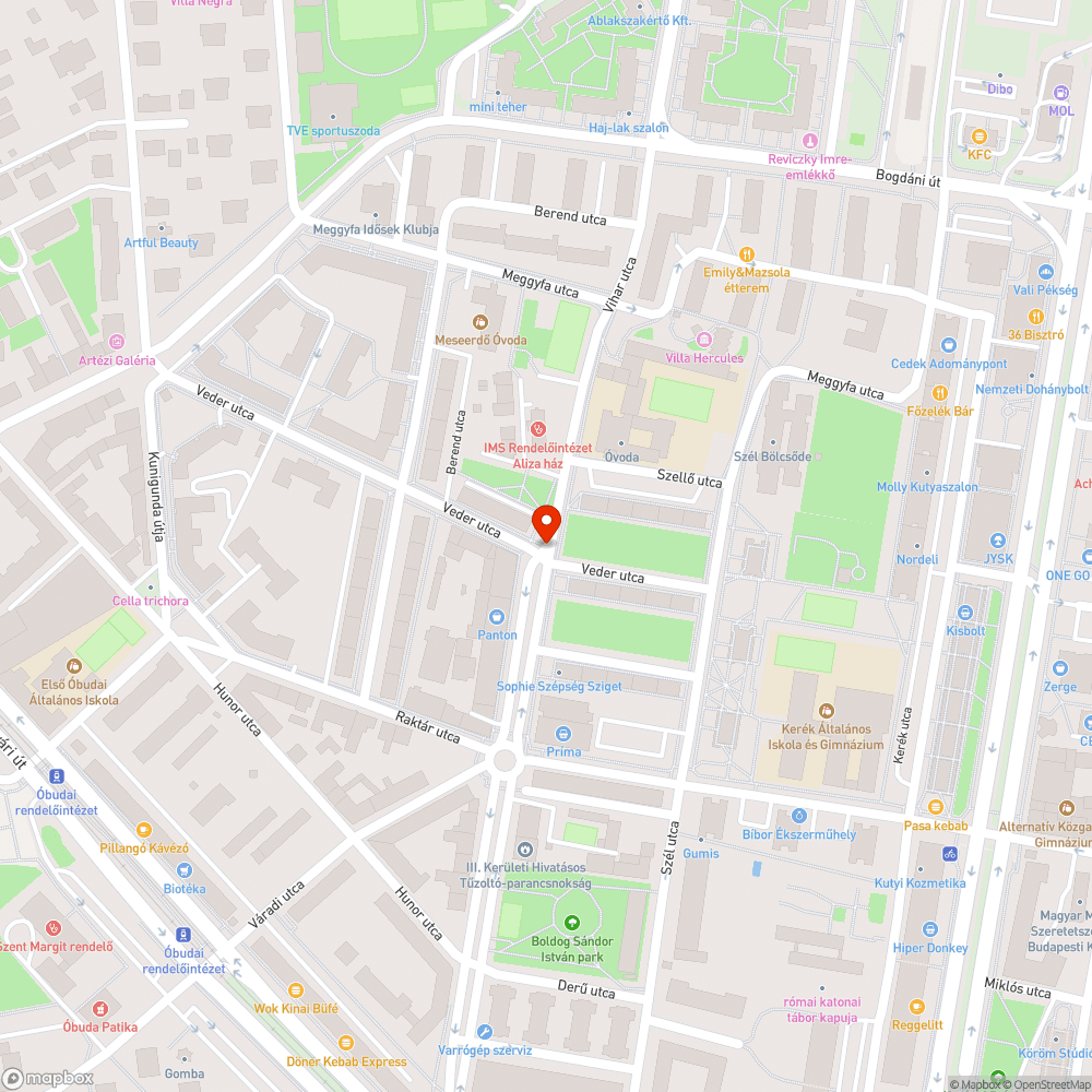 Kozmu fedel bejelentés helye