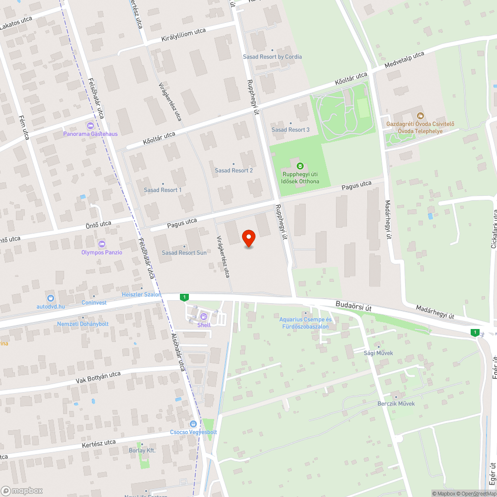 XI. kerület Sasad Resort építkezés ünnepnapon bejelentés helye