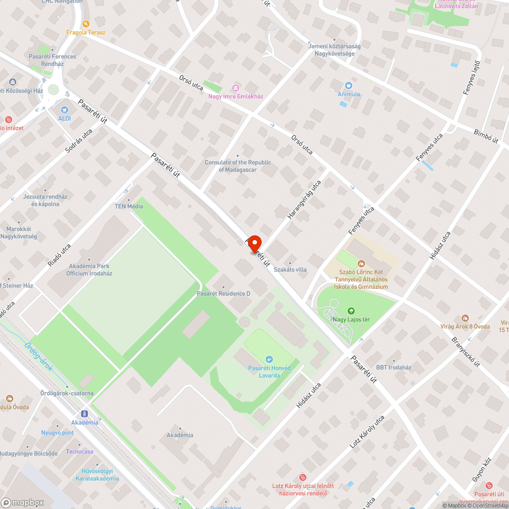 Lyukas fedél - balesetveszély bejelentés helye