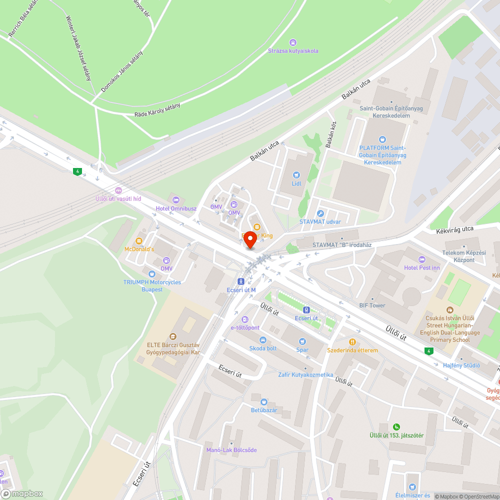Jelzőlámpa takarólemez hiánya Üllői út # Ecseri út bejelentés helye