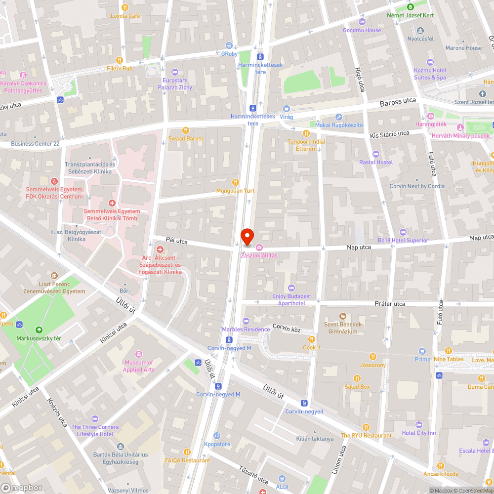 Kiemelt tábla bejelentés helye