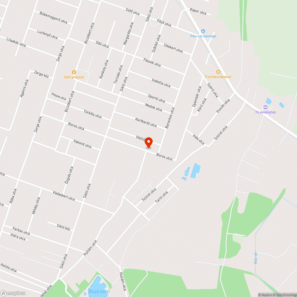 Illegális szemét lerakás bejelentés helye