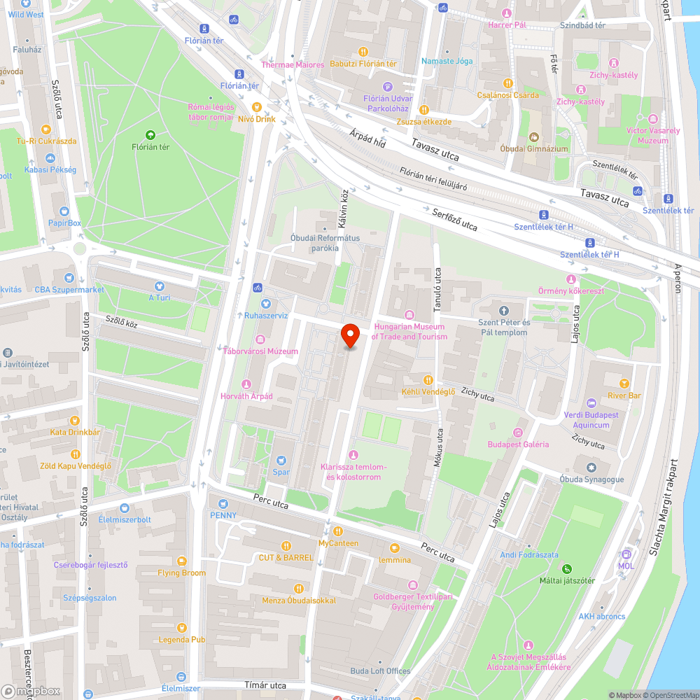 Kátyú Kiskorona utca 14 előtt bejelentés helye