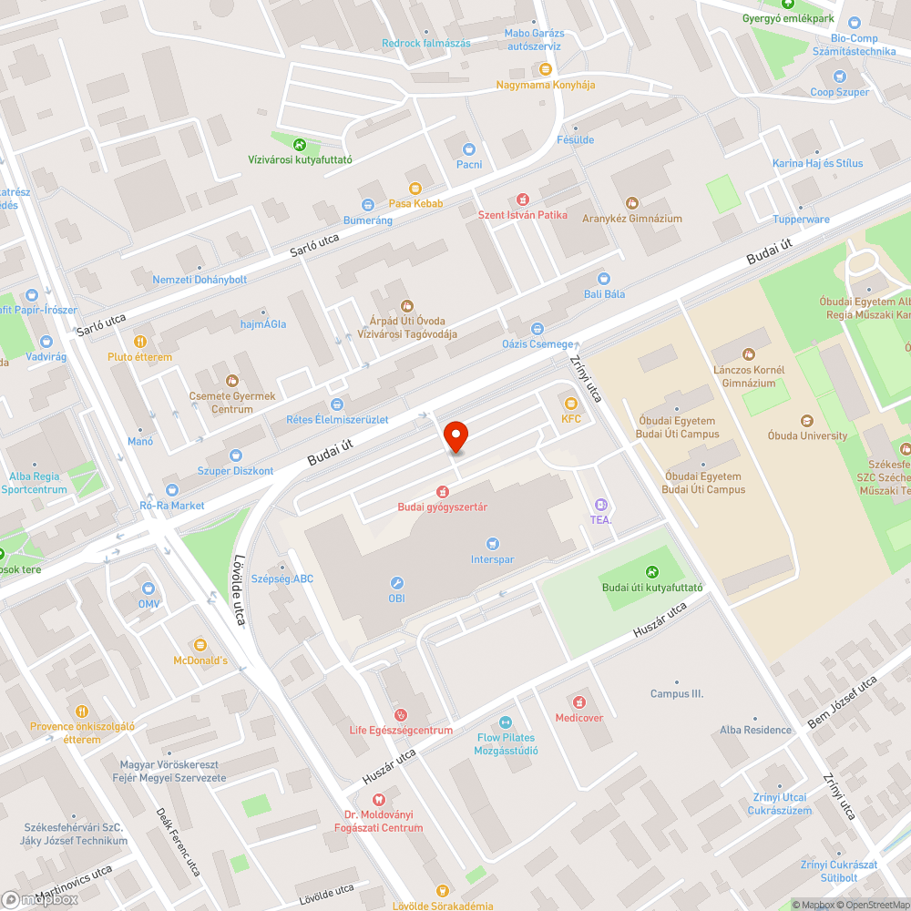 veszélyes padka bejelentés helye