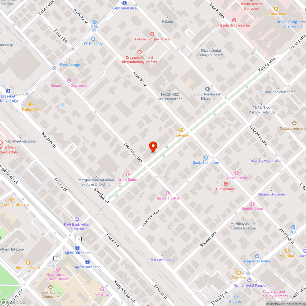 Halott fa a védett fasorban 2. bejelentés helye