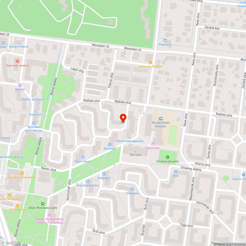 Aszfalthiány bejelentés helye