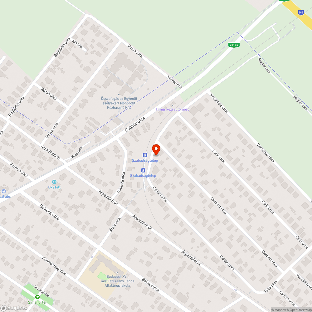 Elgazosodott terület bejelentés helye