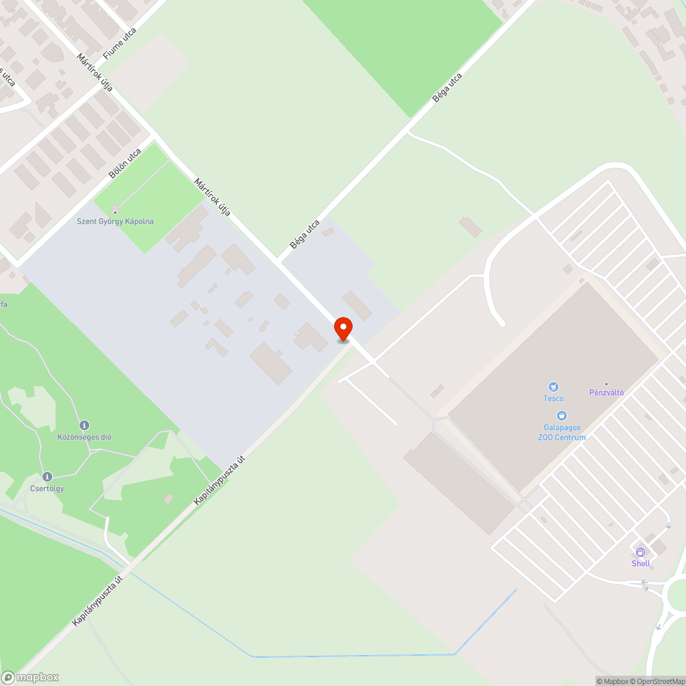 Illegálisan lerakott szemét bejelentés helye