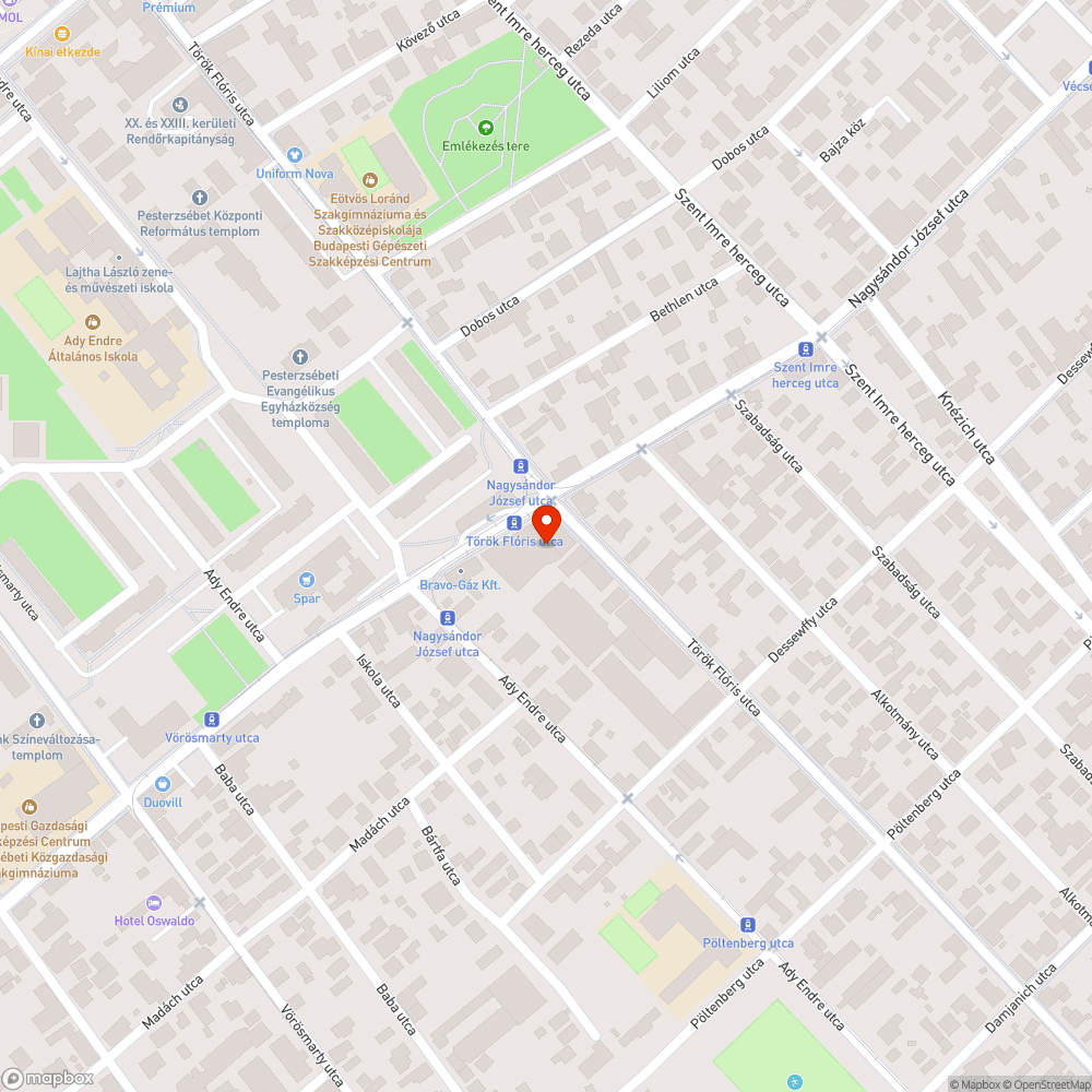 Beszakadt Aknafedlap bejelentés helye