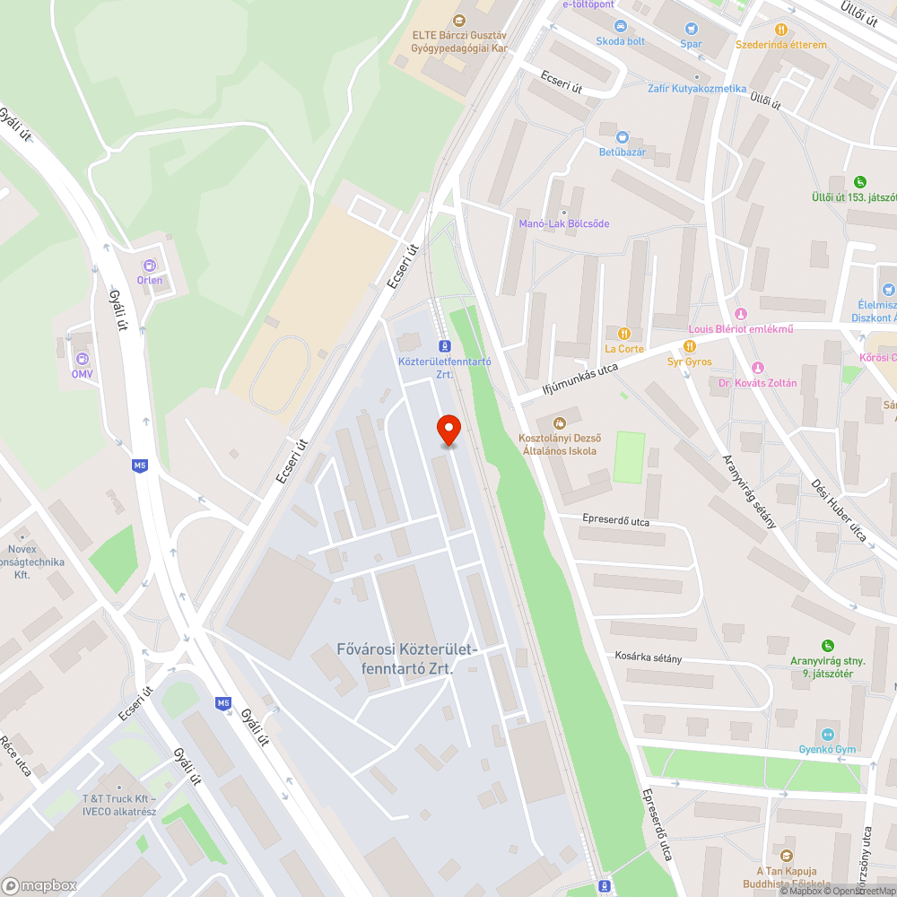 Graffitis kerítés bejelentés helye