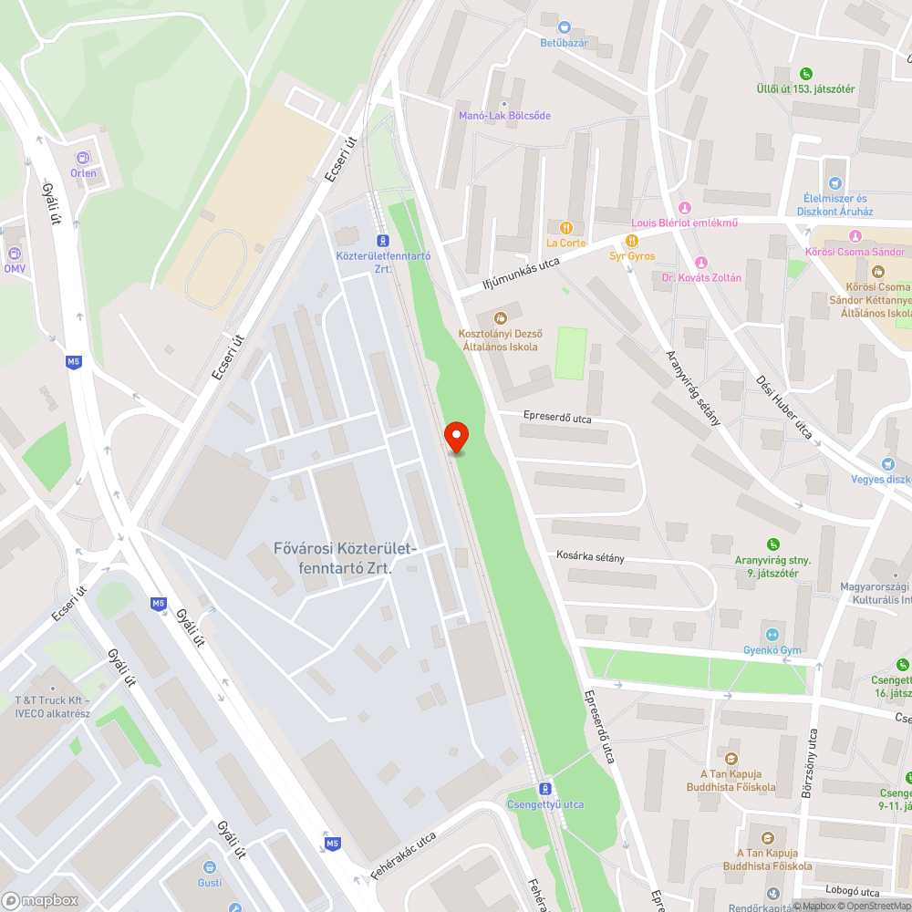 Graffitis közműdoboz bejelentés helye