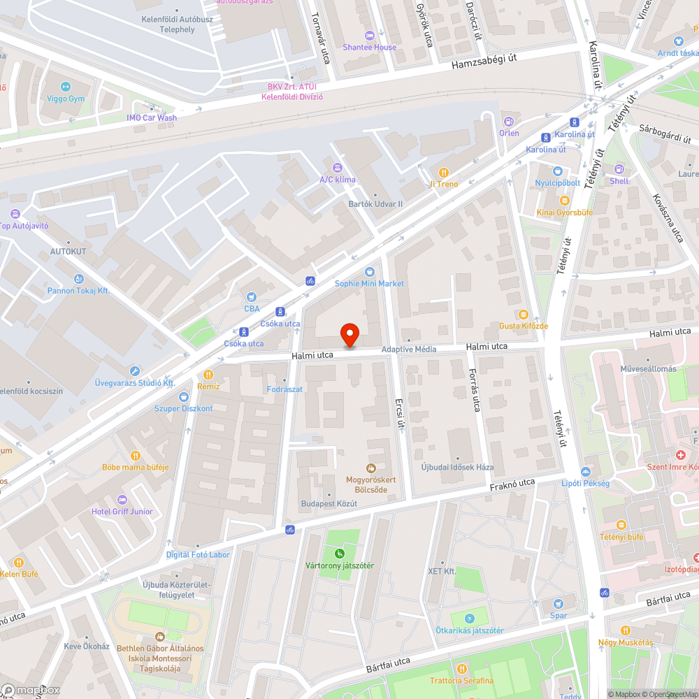 Az útra rendszeresen kihelyezett különböző tárgyak 2. bejelentés helye