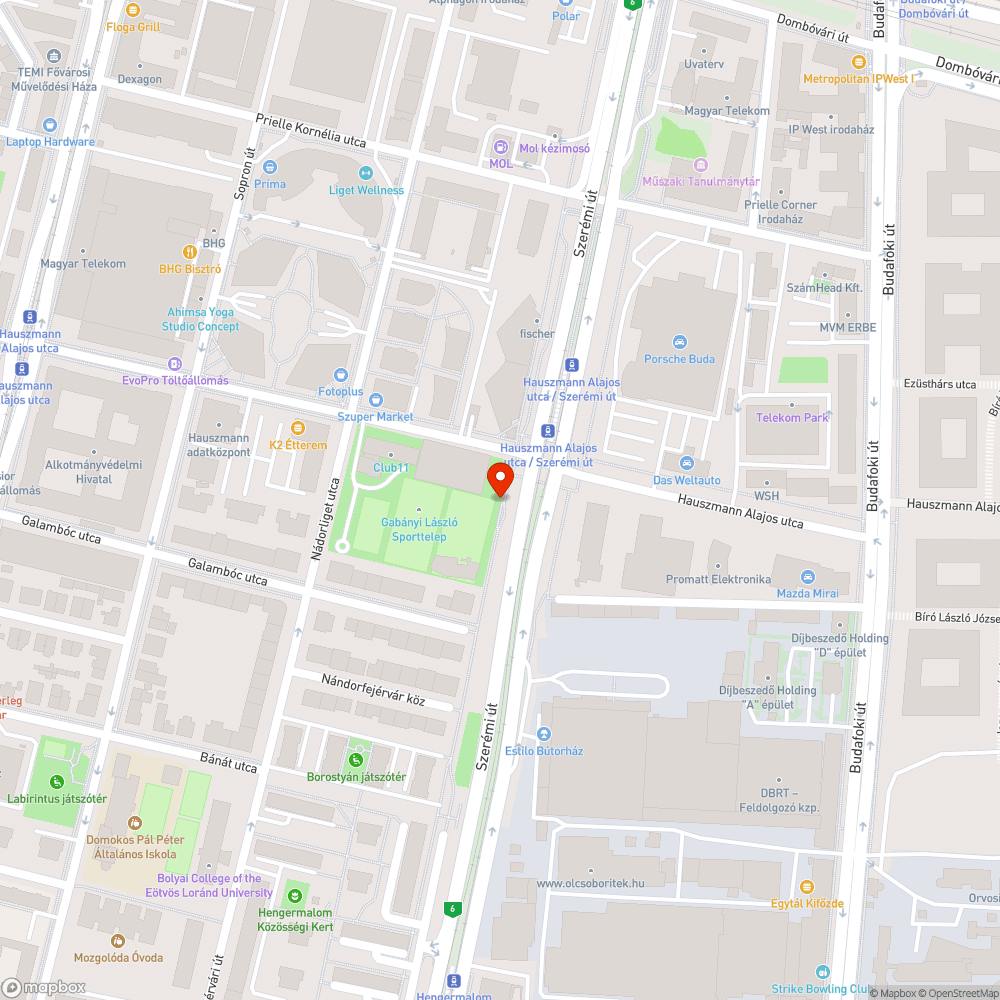 (Szerémi út/kerékpárút )Bokrok nyírása a bicikli út mentén. bejelentés helye