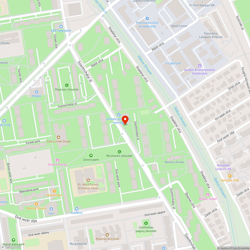 Járda oszlop bejelentés helye