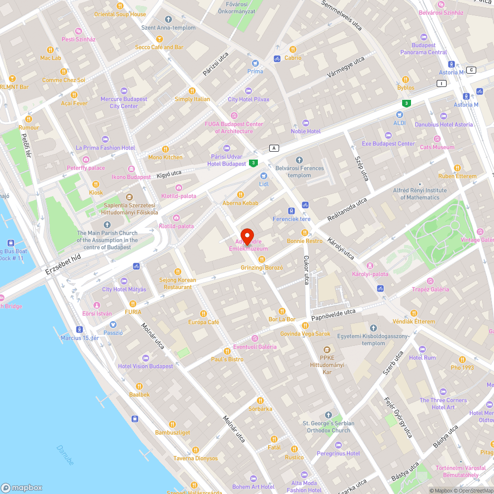 Veres Pálné szobor bejelentés helye