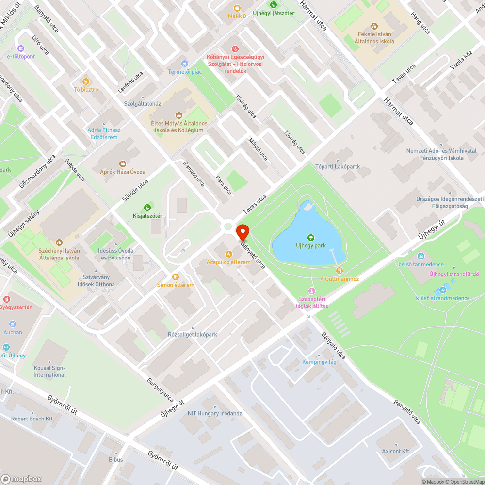 Botlásveszély járdáról eltávolított oszlop miatt bejelentés helye